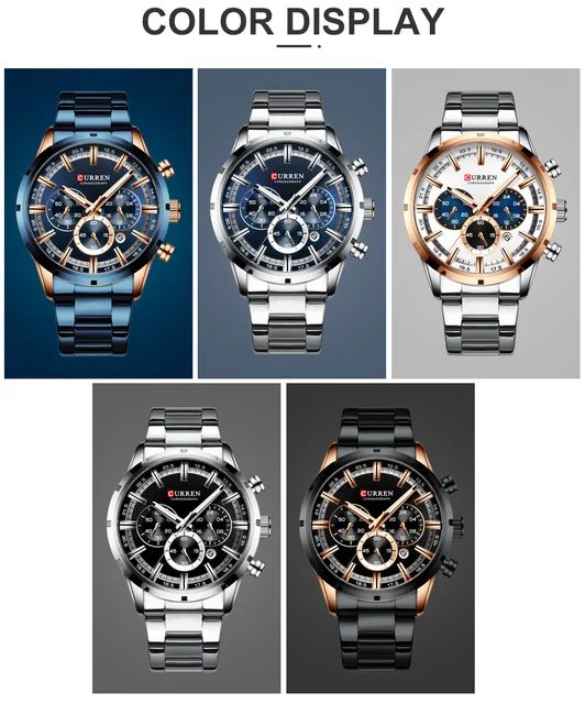RELOJ CURREN 8355